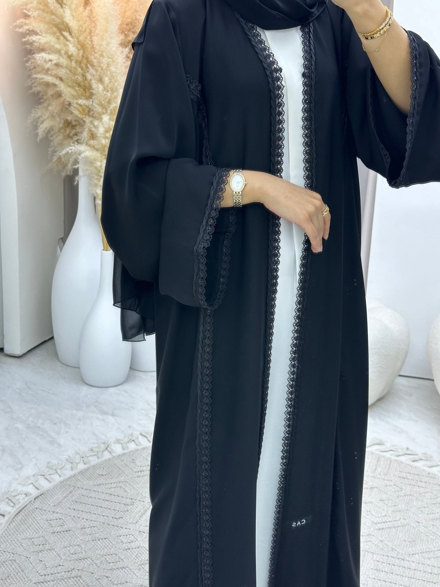 C 0599 Black Abaya