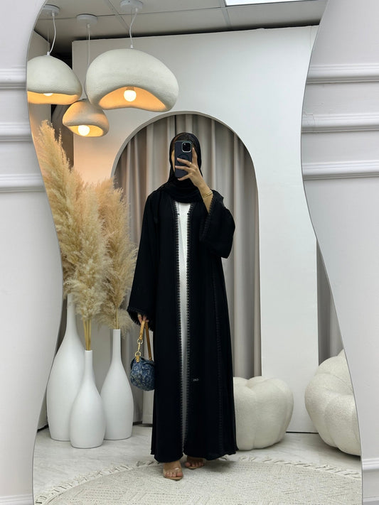 C 0599 Black Abaya