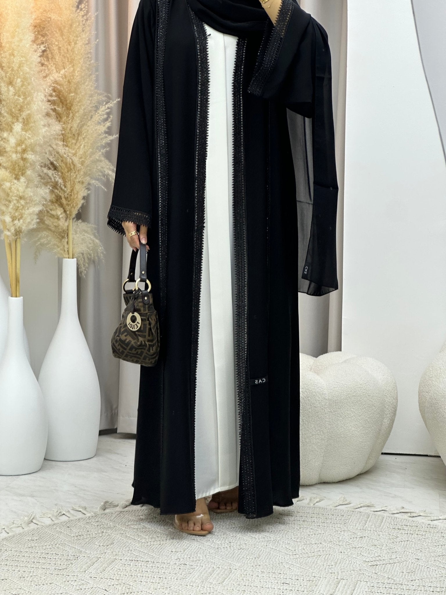 C 0600 Black Abaya