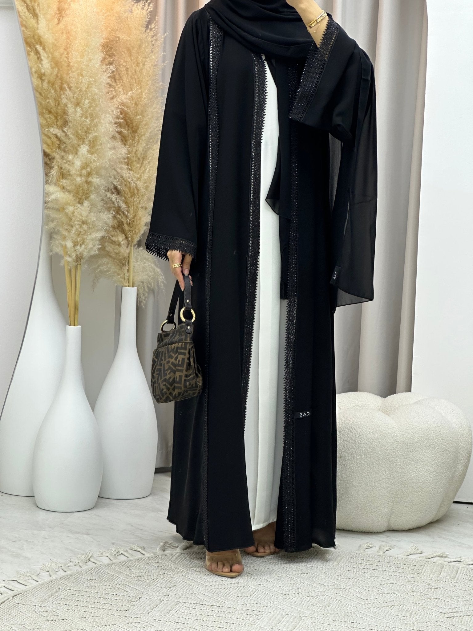 C 0600 Black Abaya