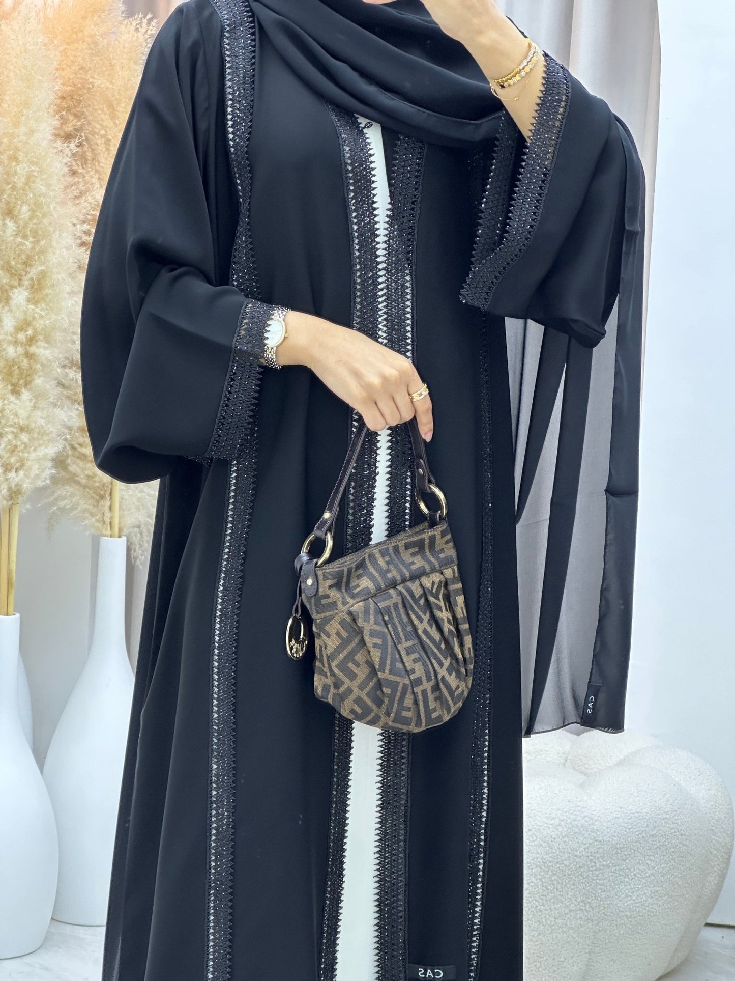 C 0600 Black Abaya