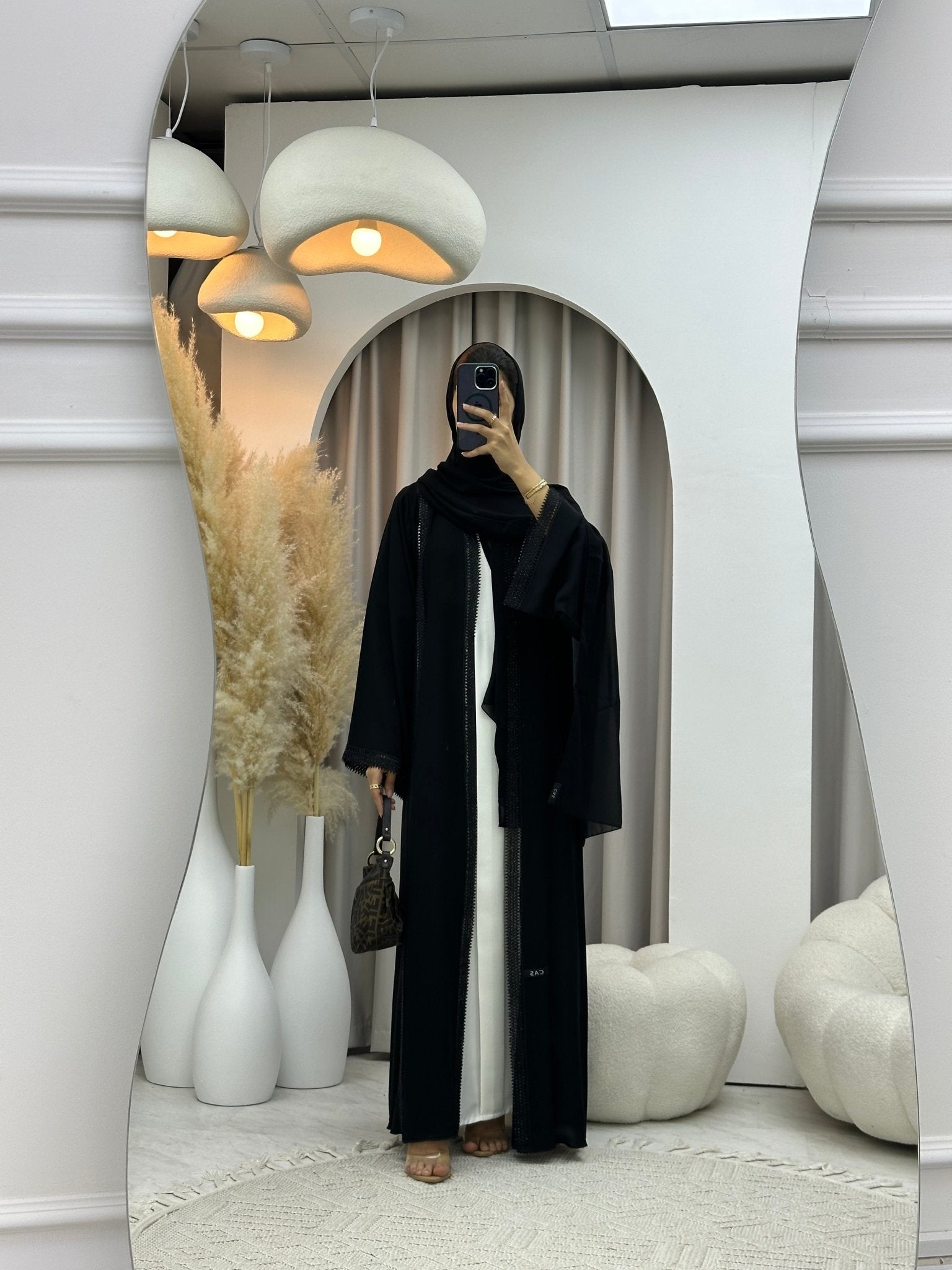 C 0600 Black Abaya