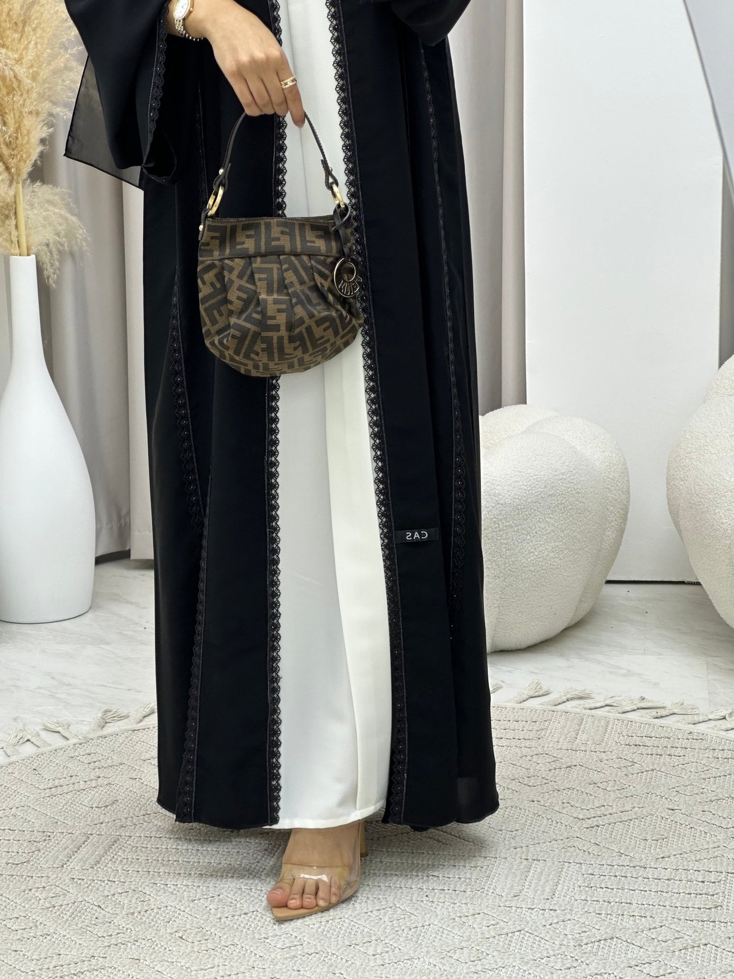 C 0601 Black Abaya