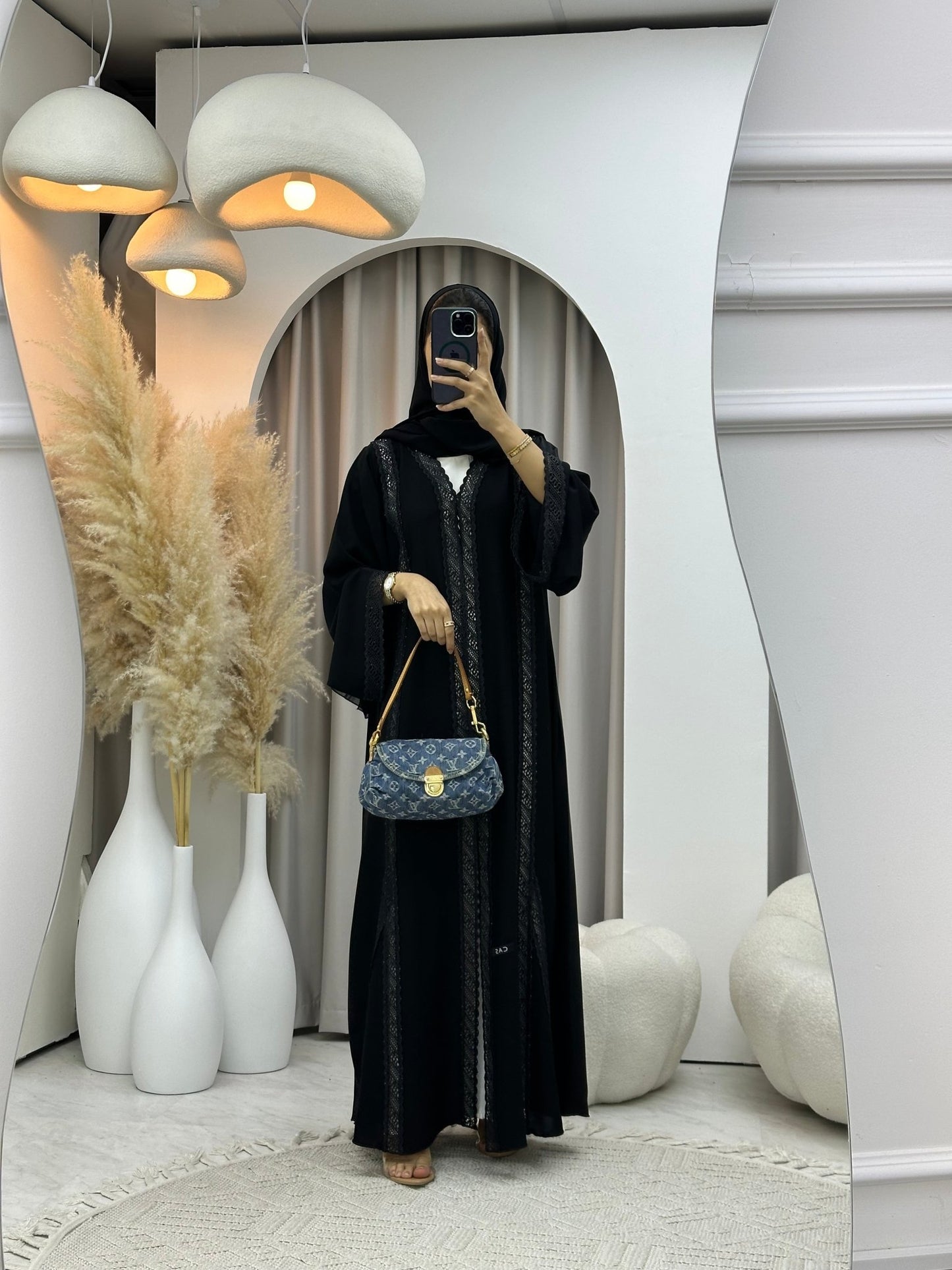 C 0602 Black Abaya