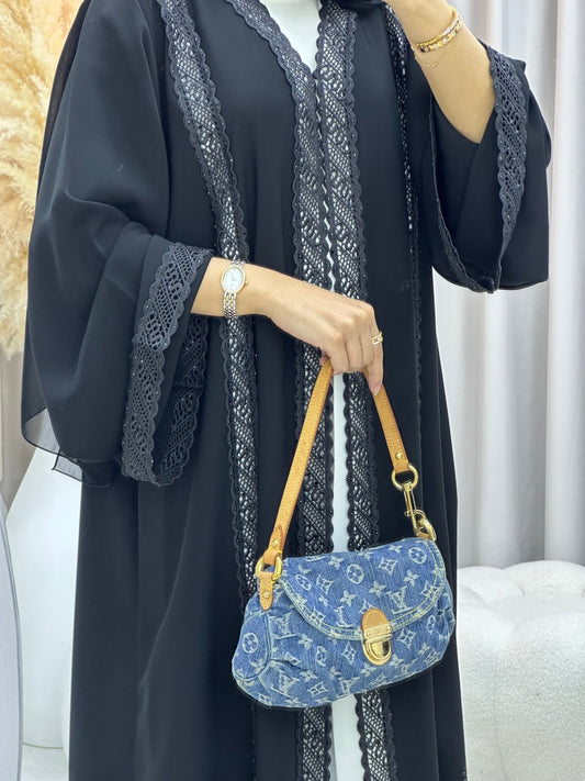 C 0602 Black Abaya