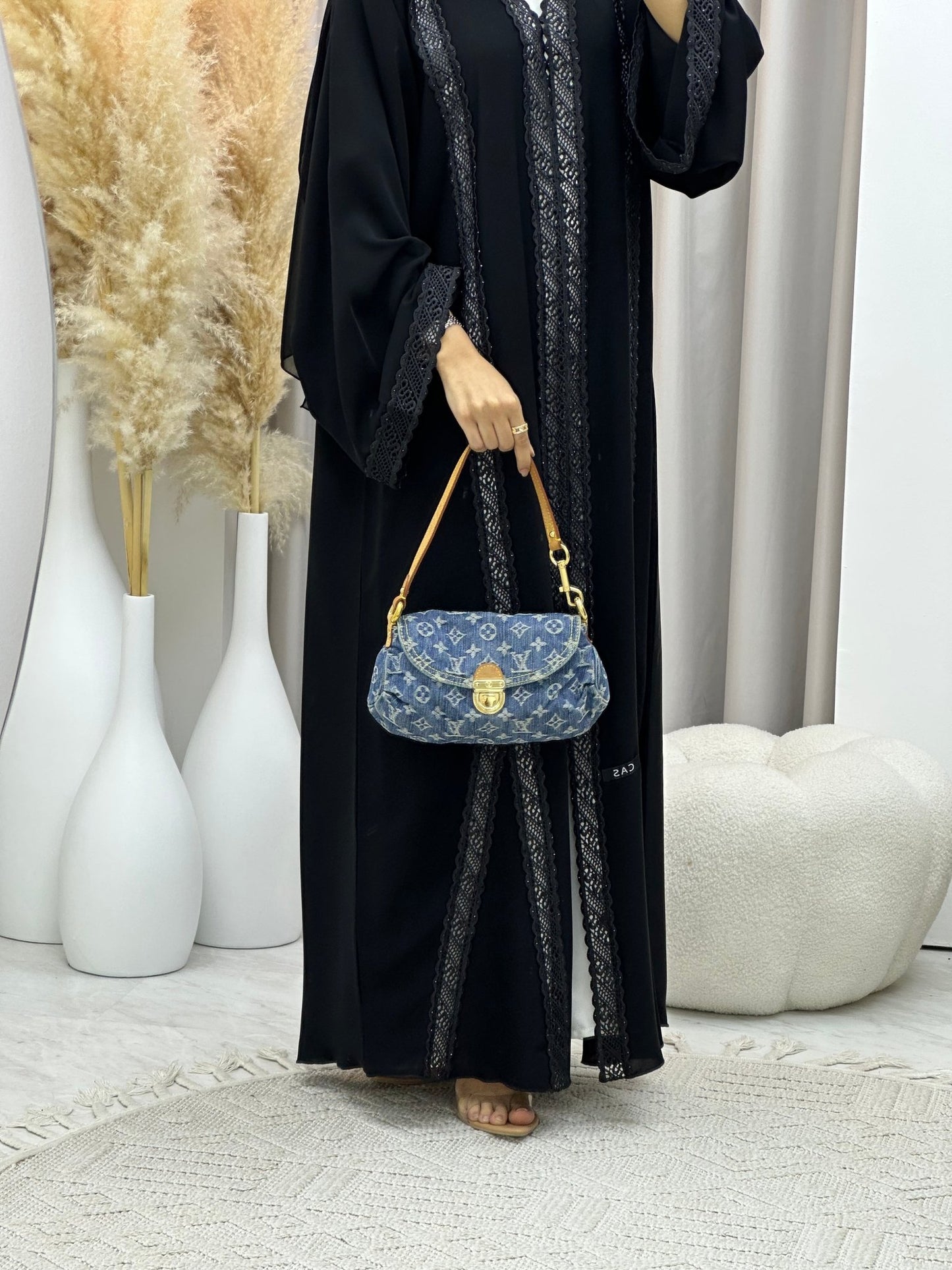 C 0602 Black Abaya