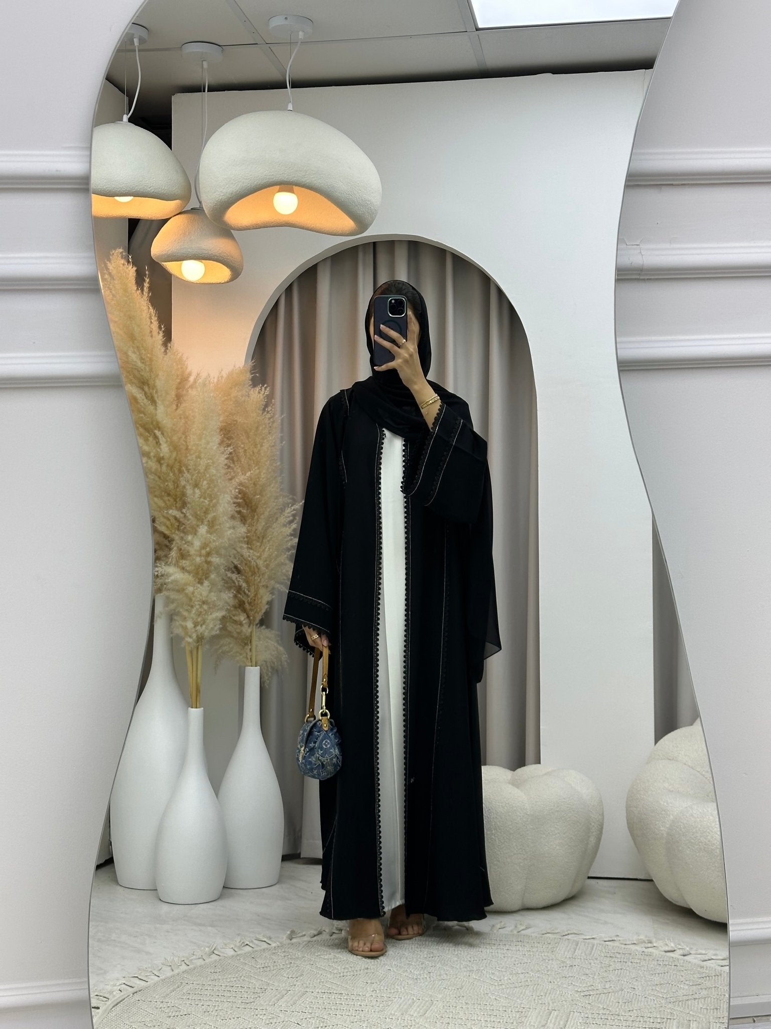 C 0603 Black Abaya