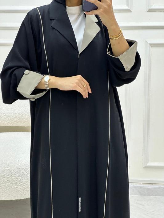 C 0614 Black Abaya