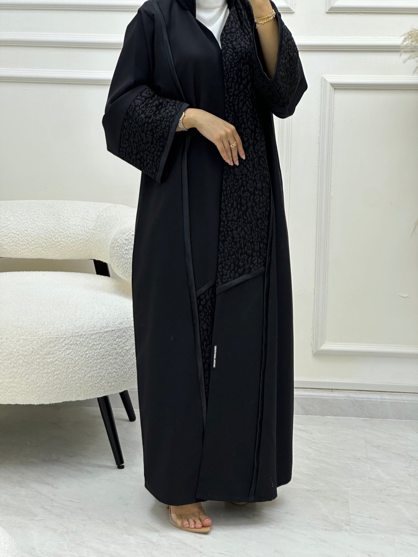 C 0617 Black Abaya