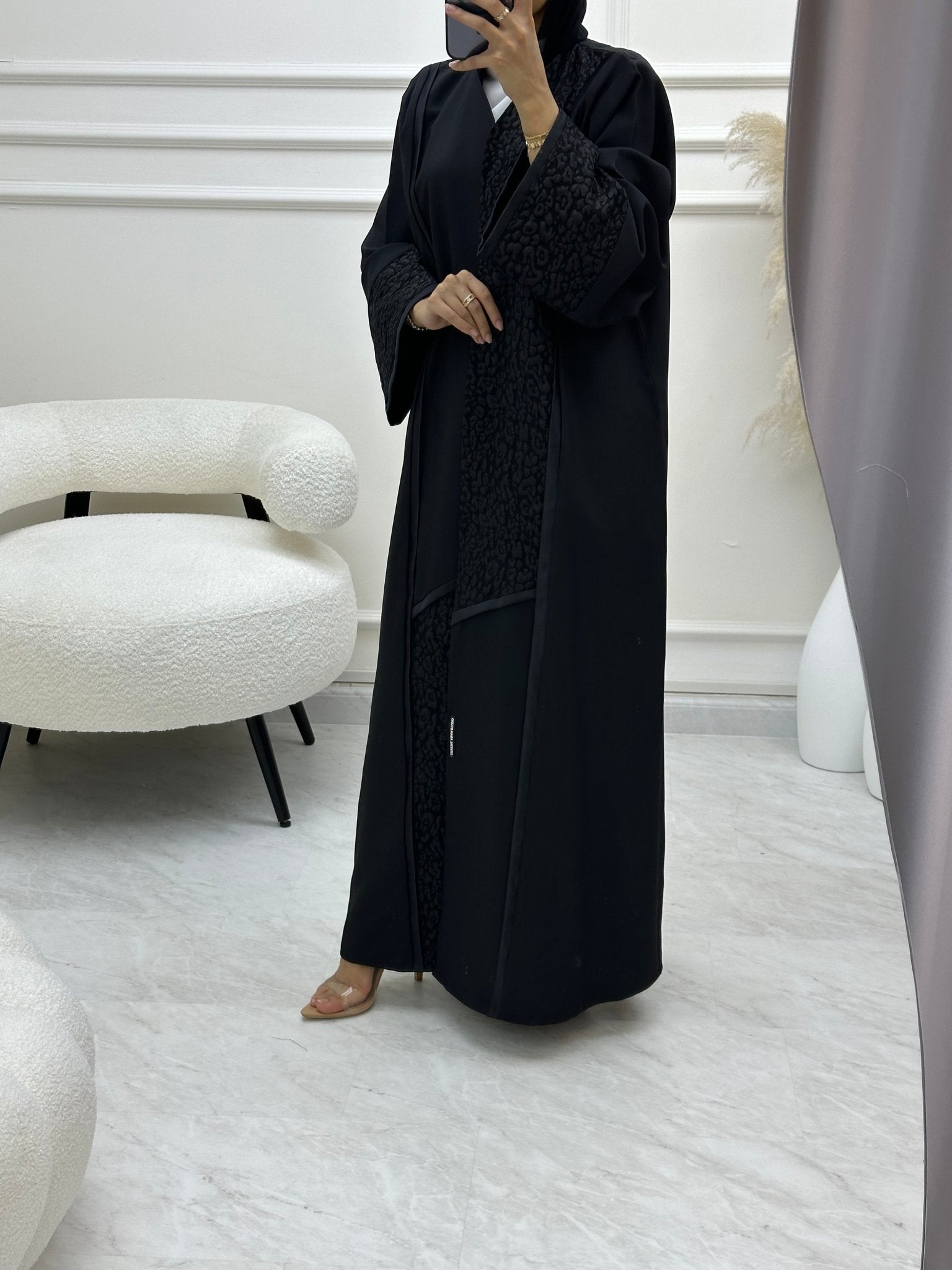 C 0617 Black Abaya