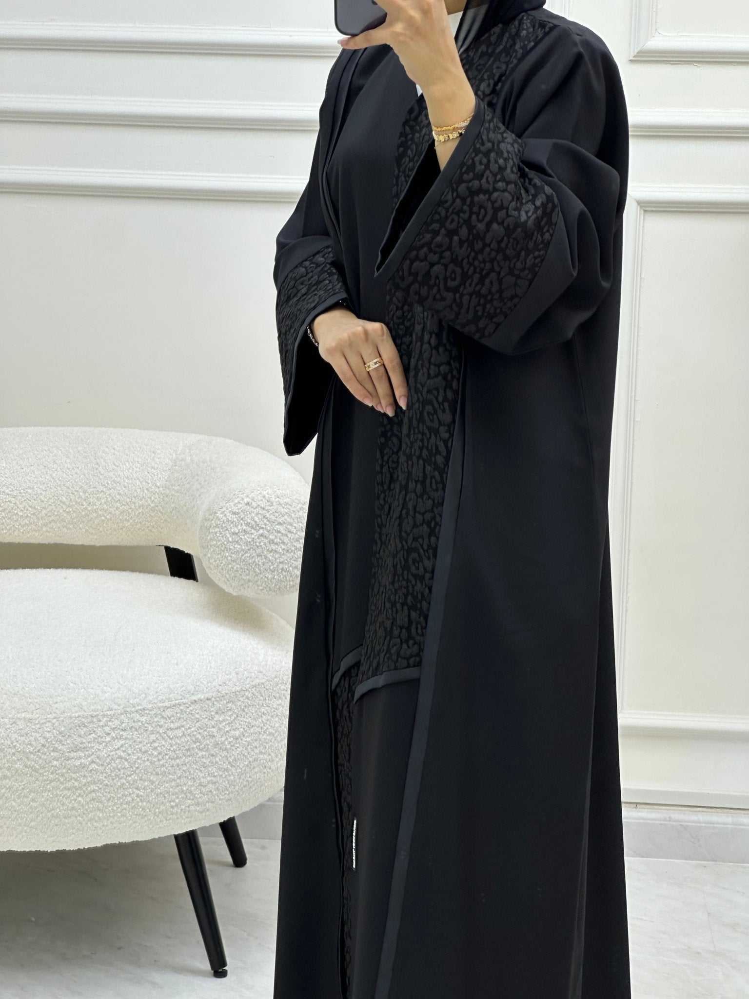 C 0617 Black Abaya