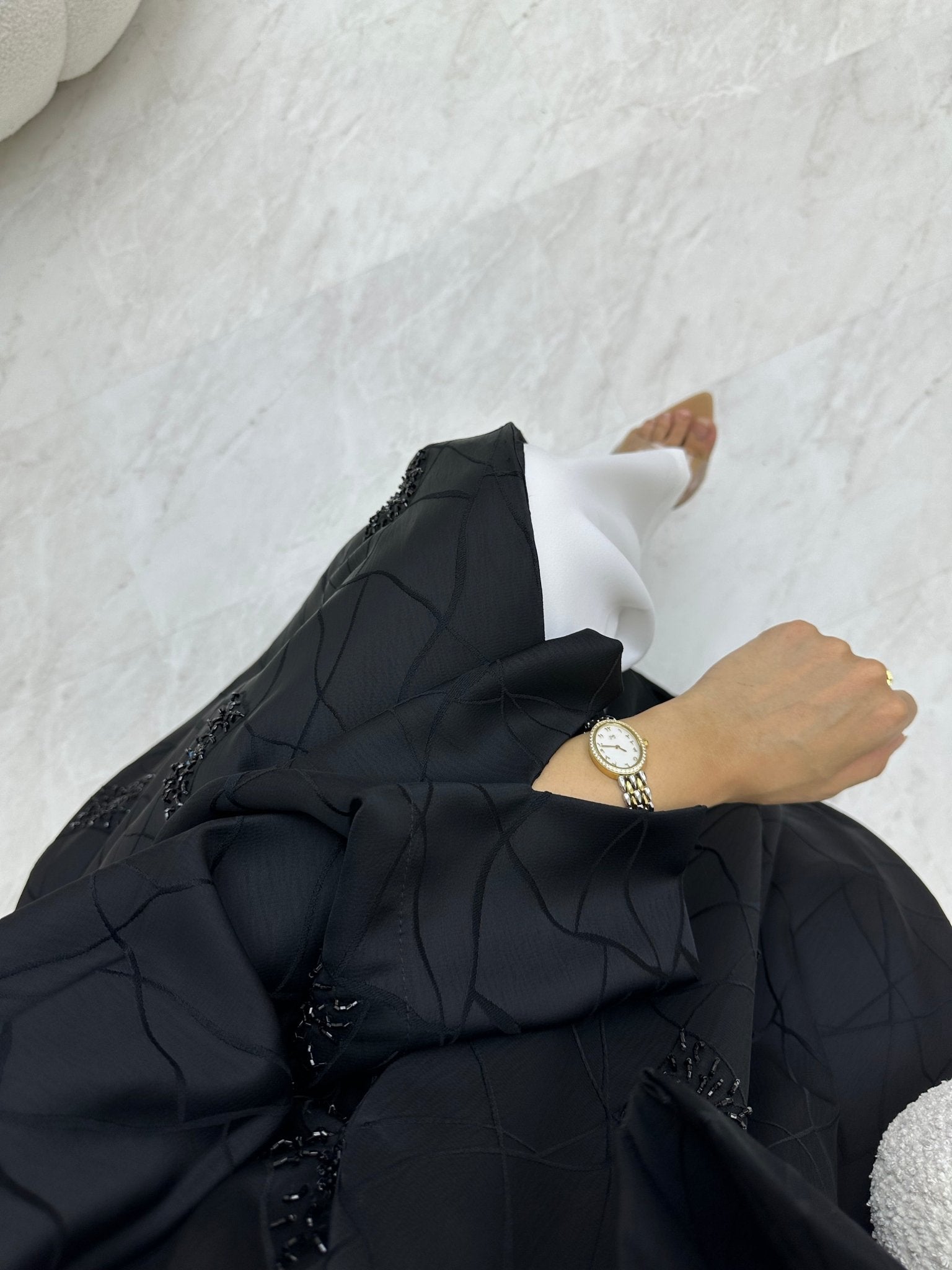 C 0618 Black Abaya