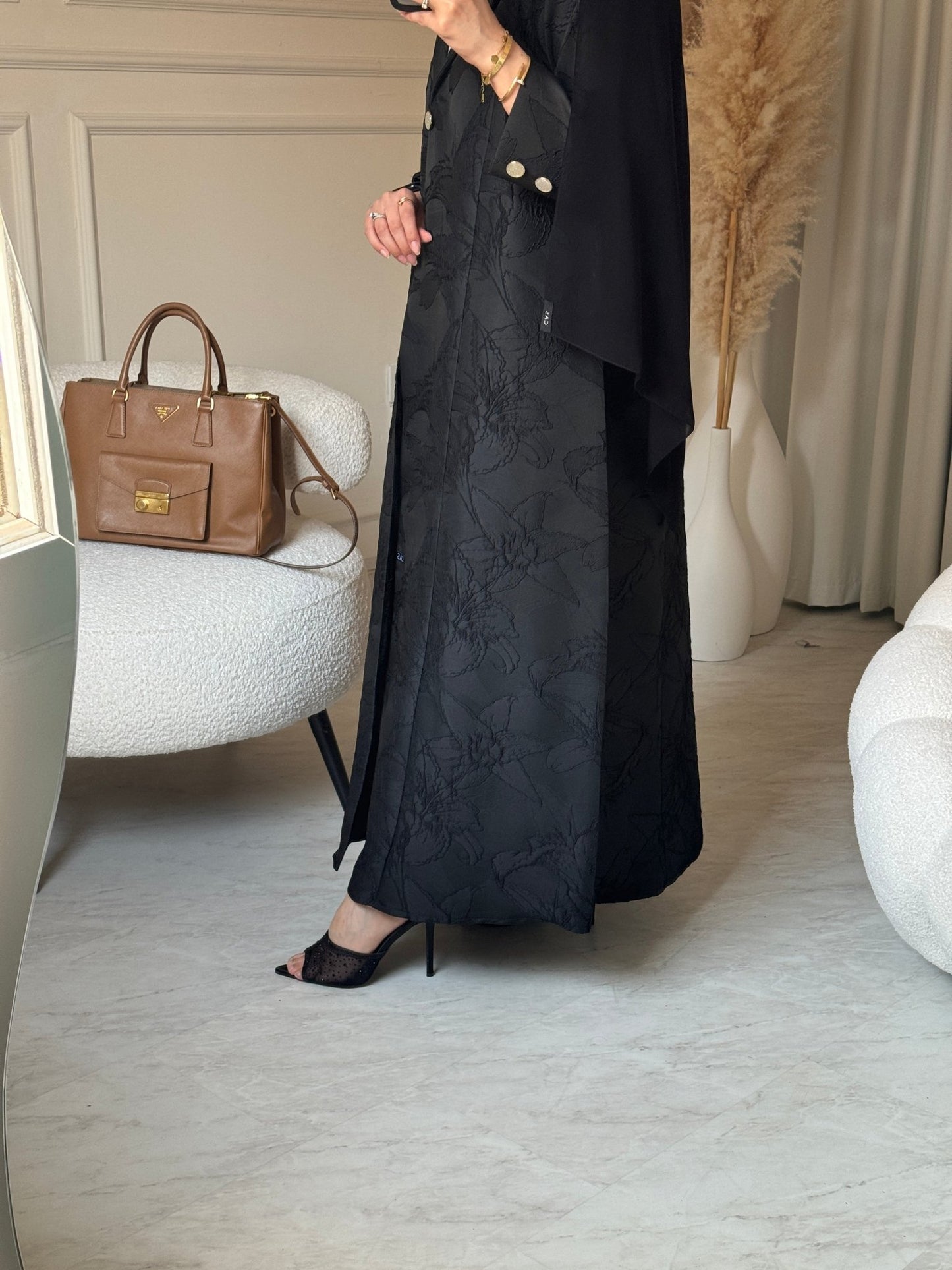 C 0622 Black Abaya