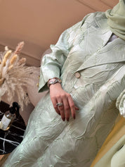 C 0622 Tea Green Abaya