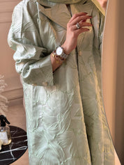 C 0622 Tea Green Abaya