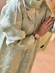 C 0622 Tea Green Abaya