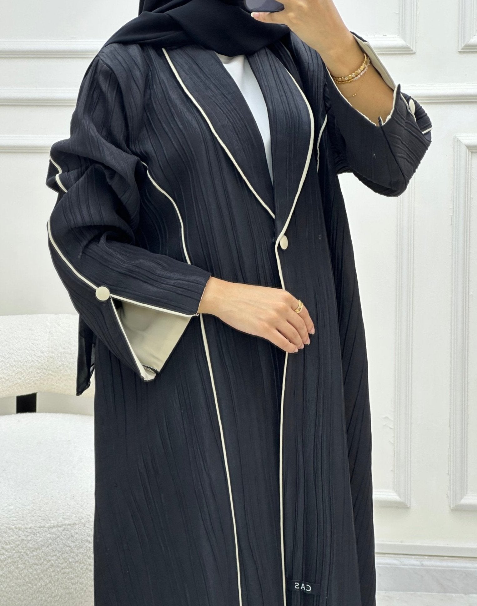 C 0623 Black Abaya