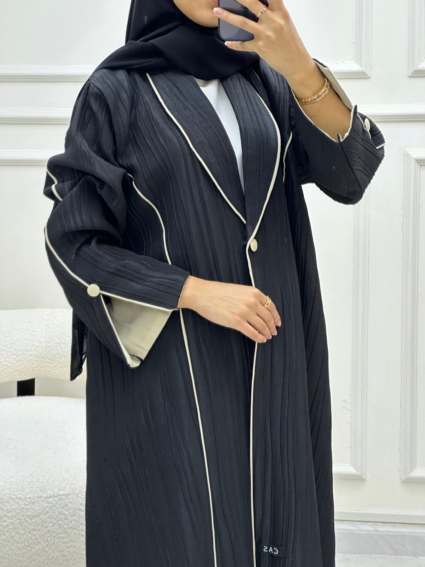 C 0623 Black Abaya