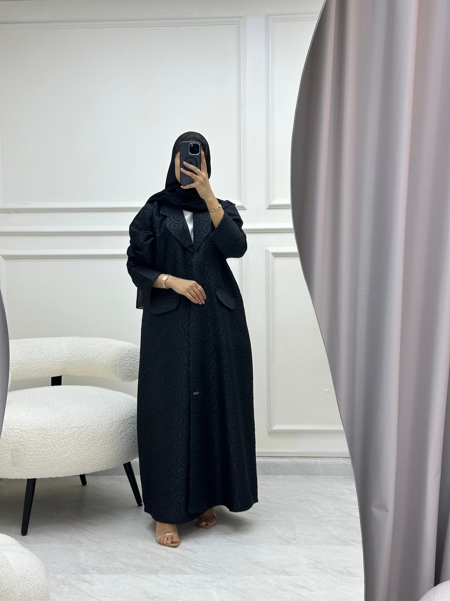 C 0624 Black Abaya