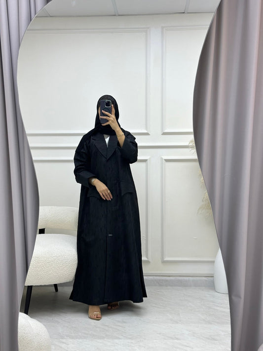 C 0625 Black Abaya