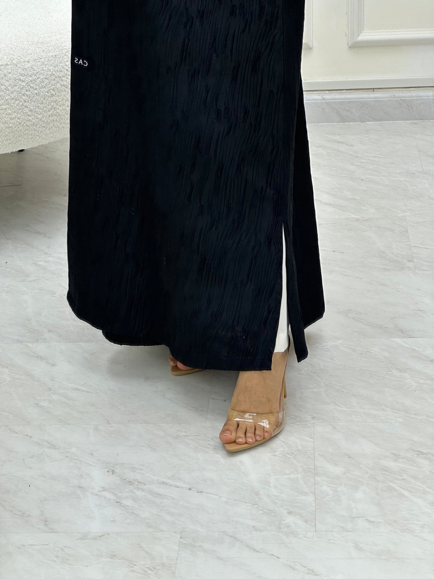 C 0625 Black Abaya