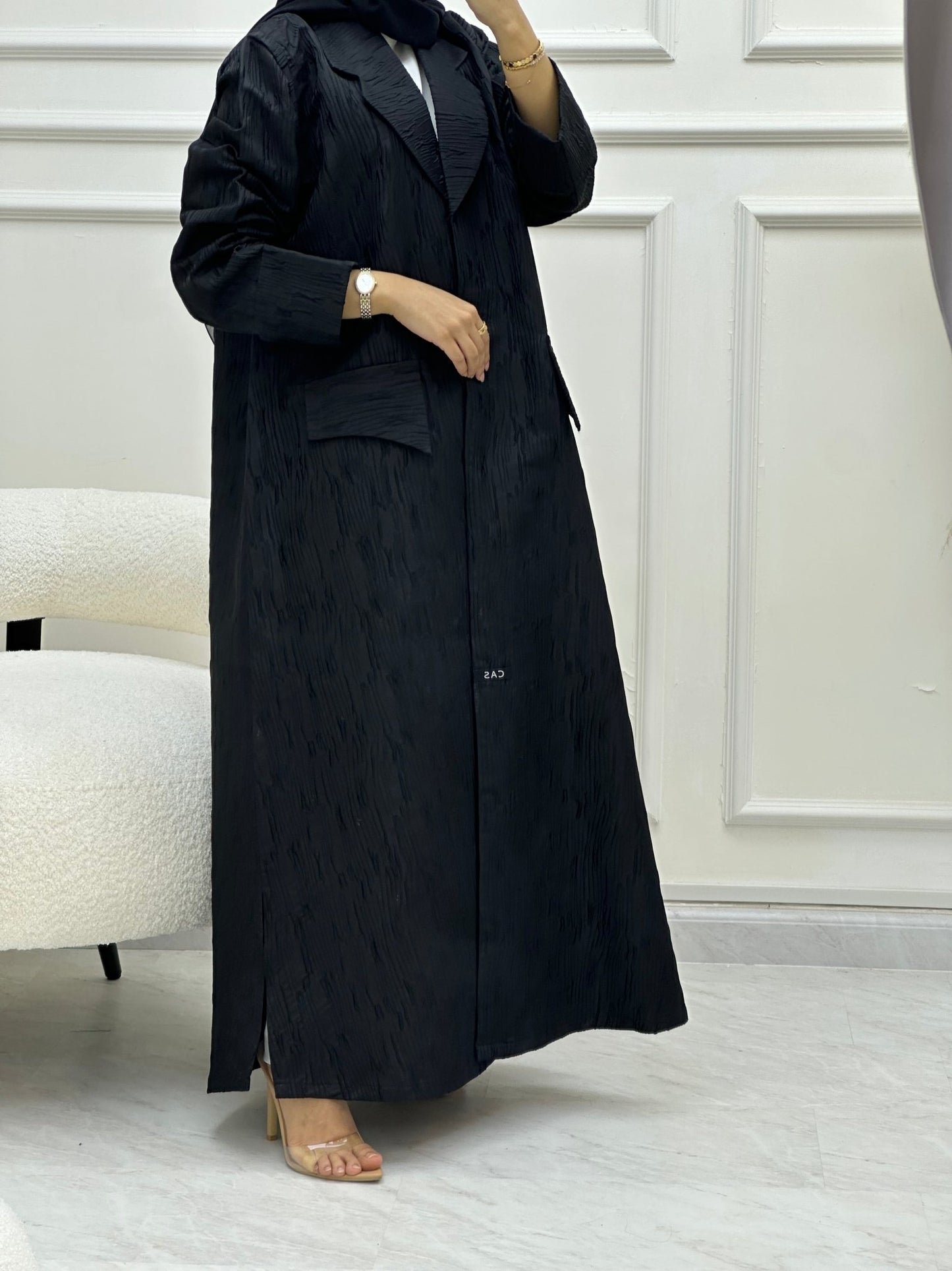 C 0625 Black Abaya