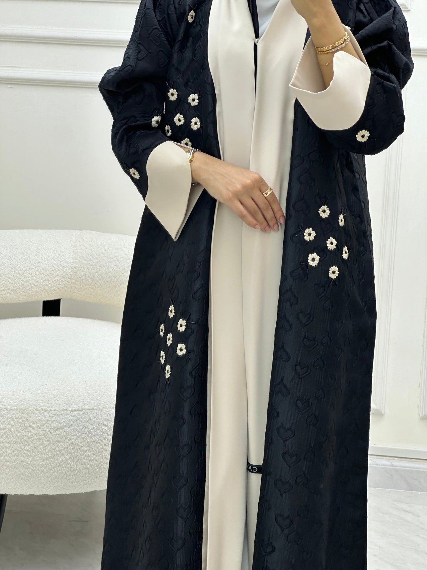 C 0627 Black Abaya