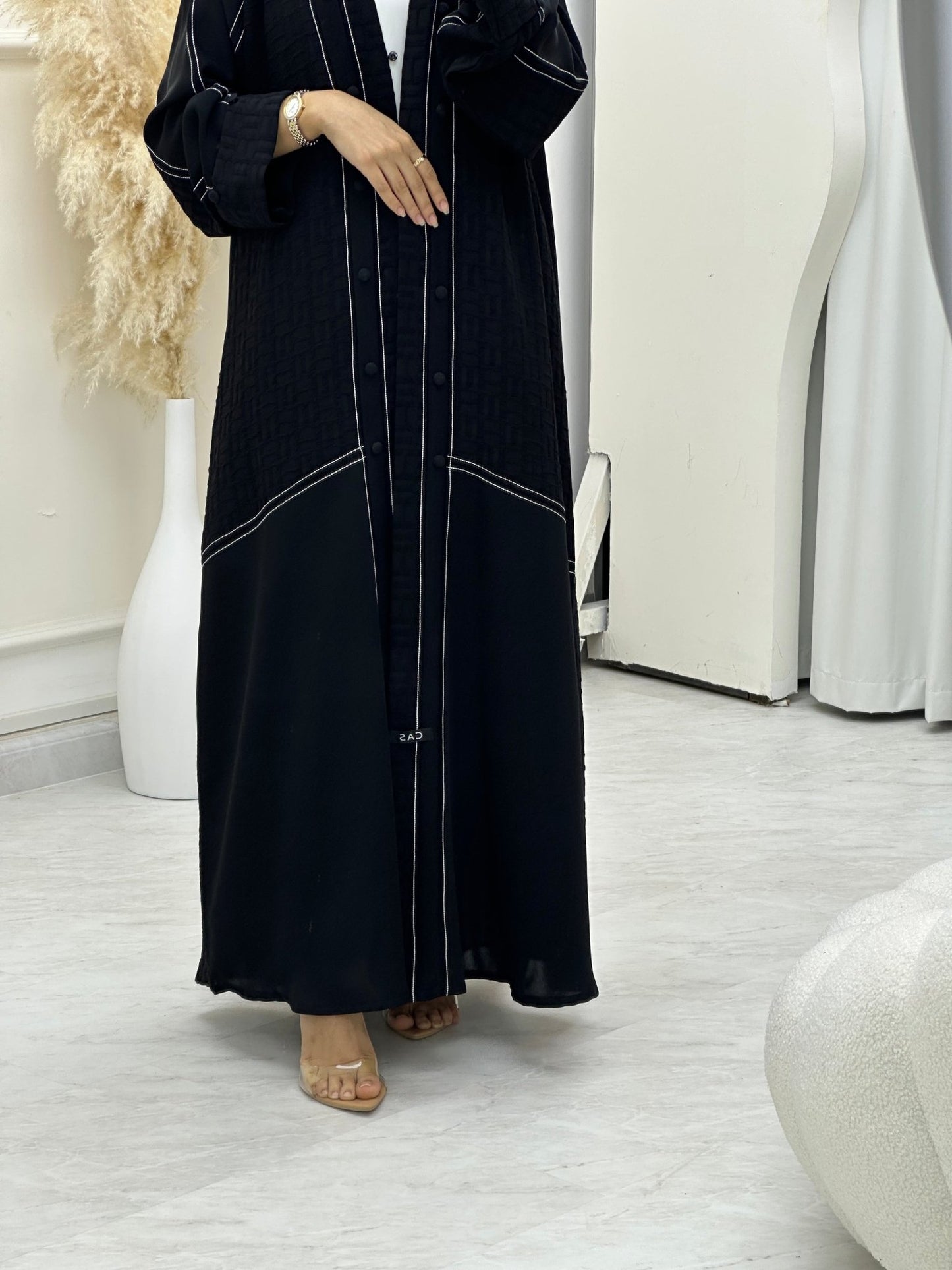 C 0639 Black Abaya