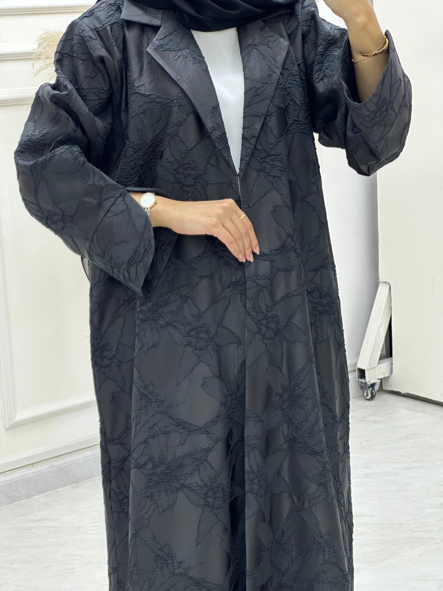 C 0641 Black Abaya