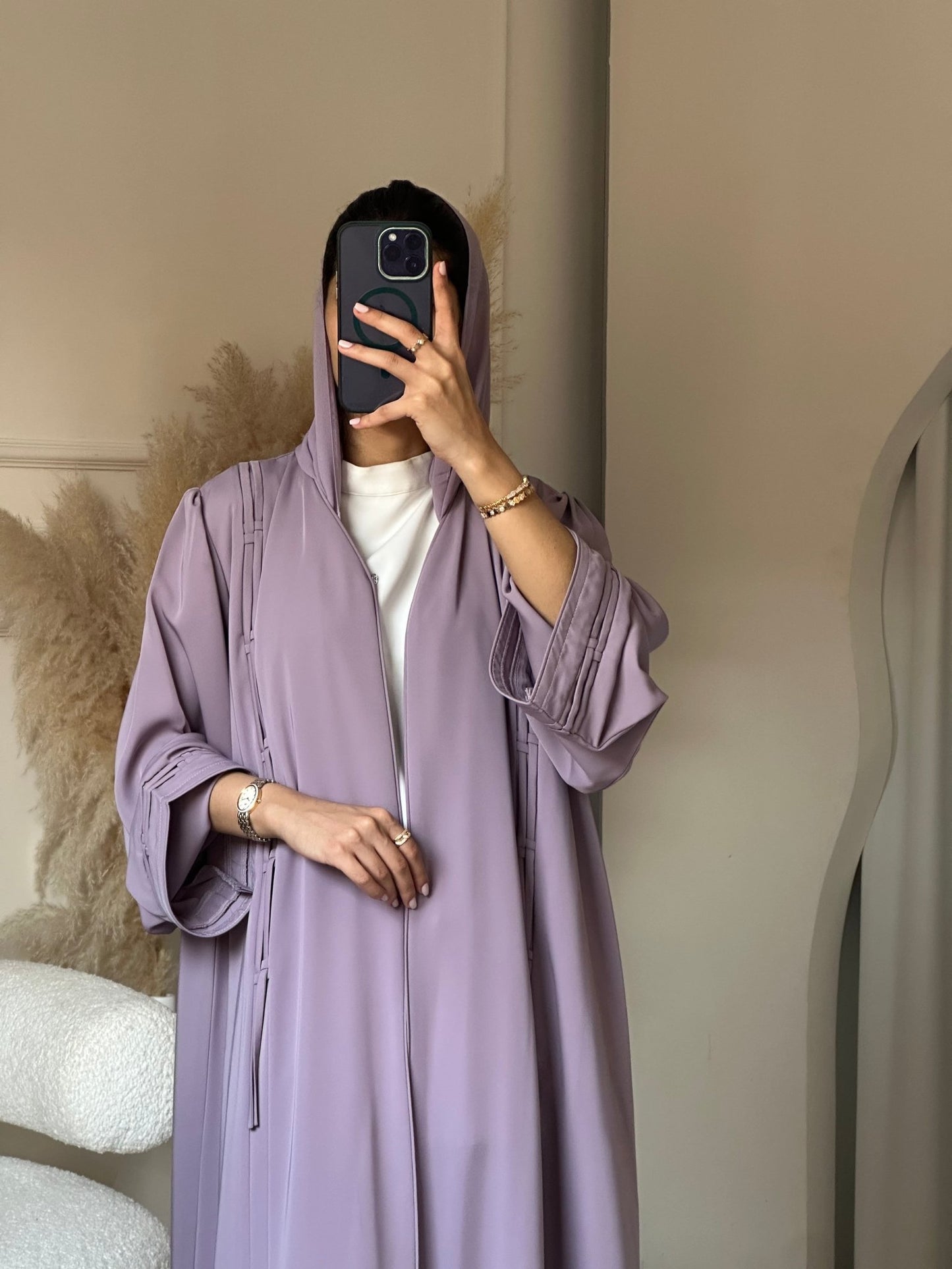 C 0699 Lavender Abaya