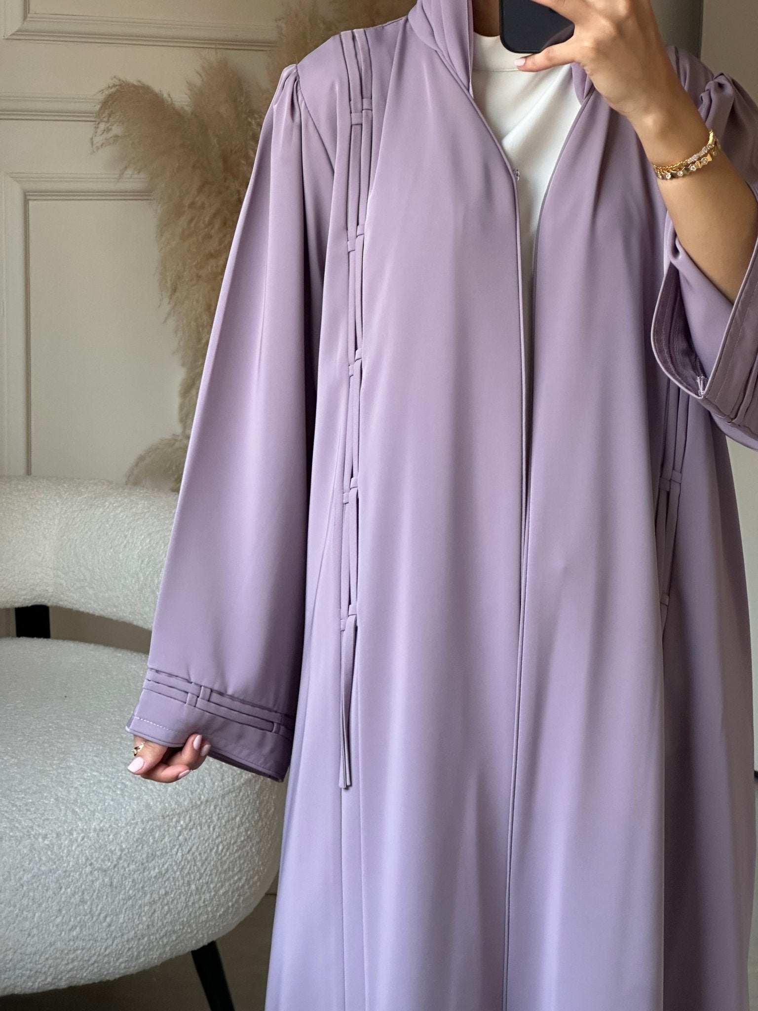 C 0699 Lavender Abaya