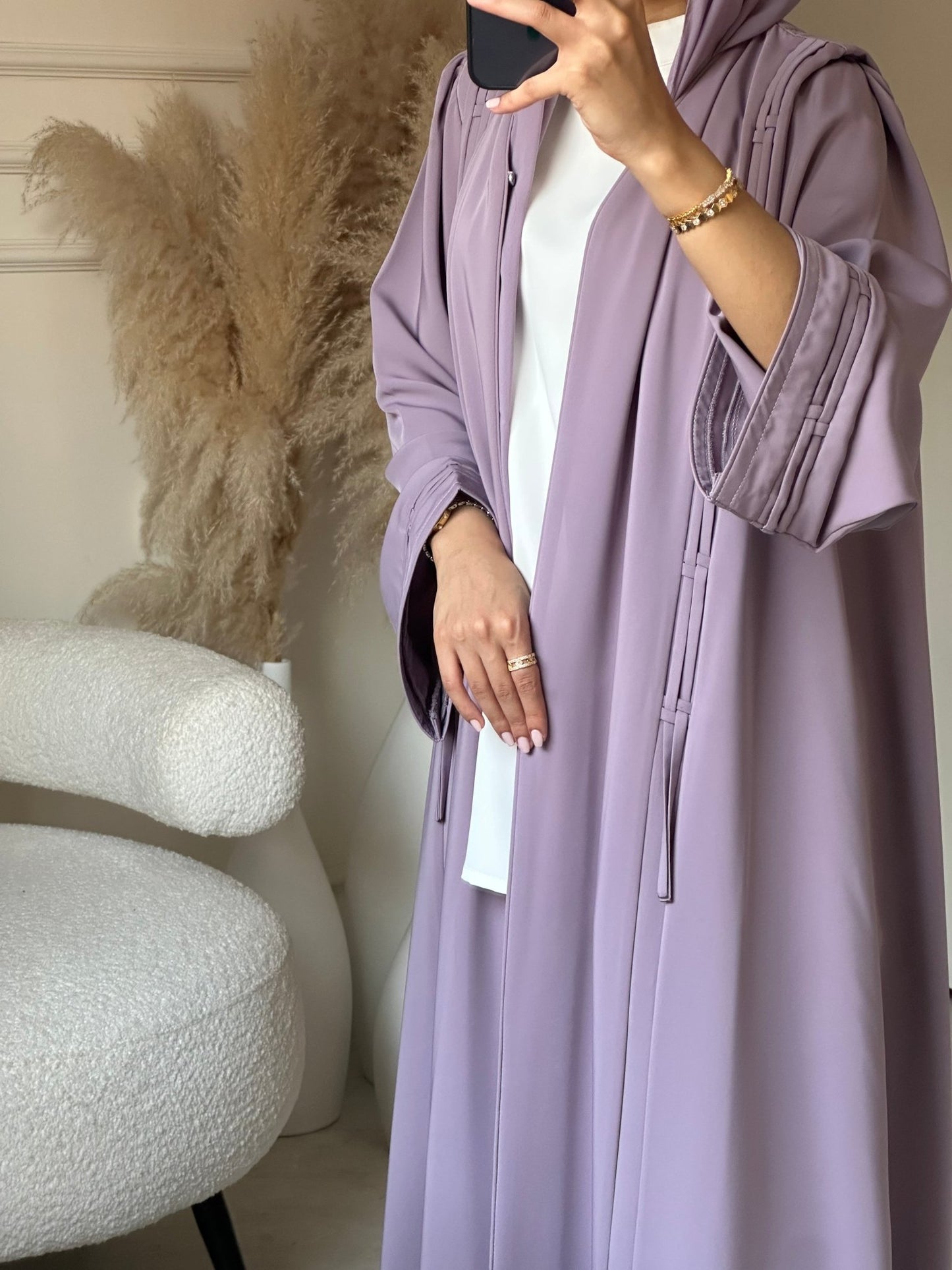 C 0699 Lavender Abaya