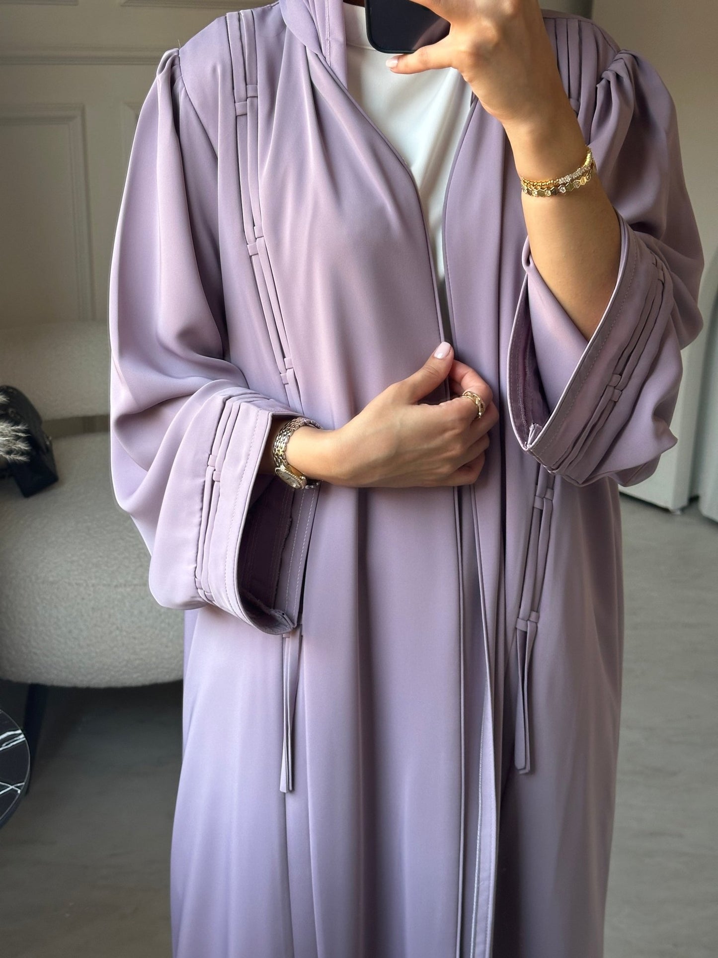 C 0699 Lavender Abaya