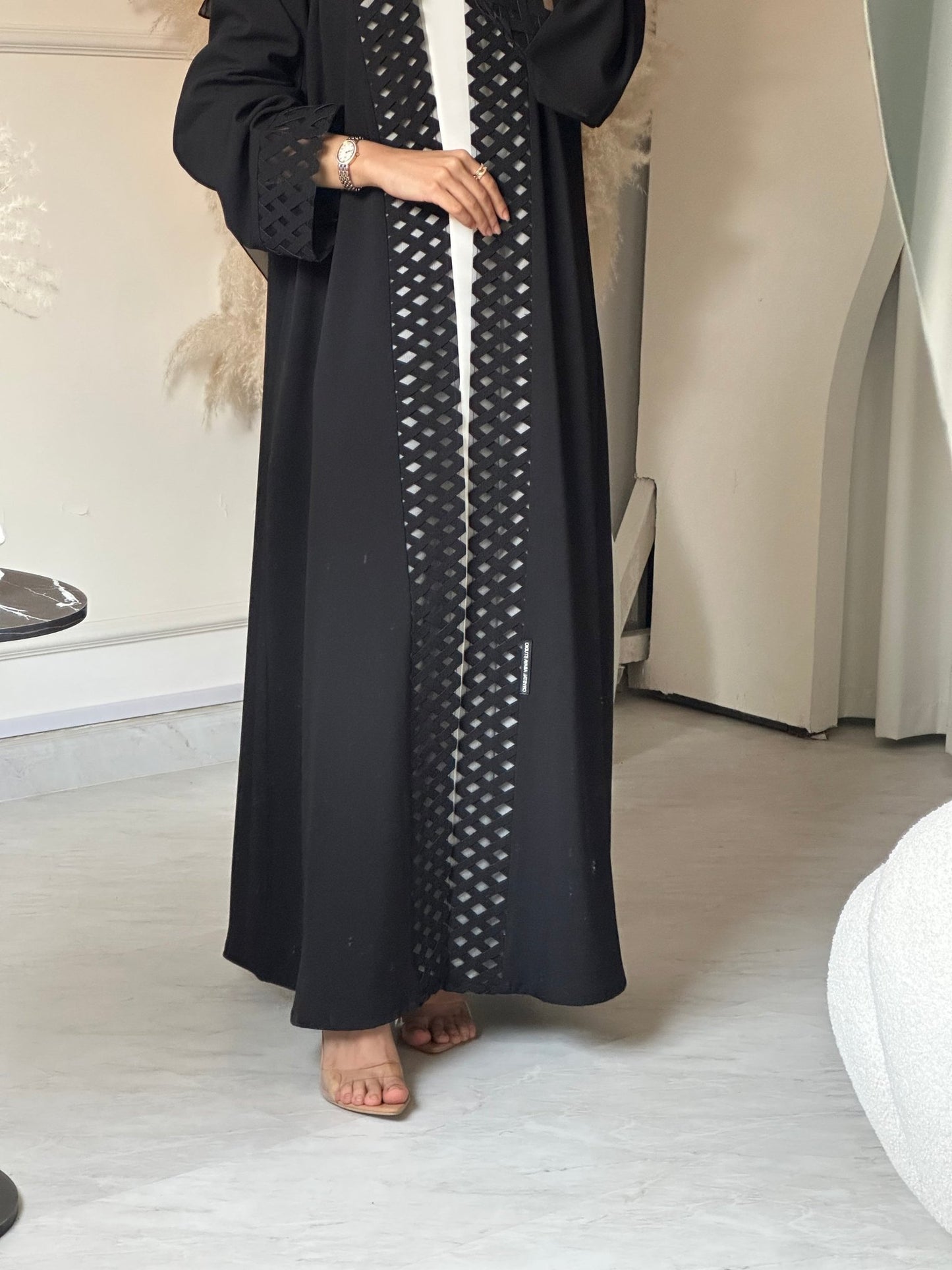 C 0727 Black Abaya