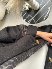 C 0739 Black Abaya