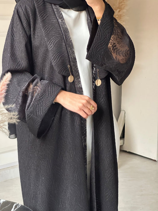 C 0739 Black Abaya