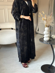 C 0751 - 01 Brown Butterfly Abaya