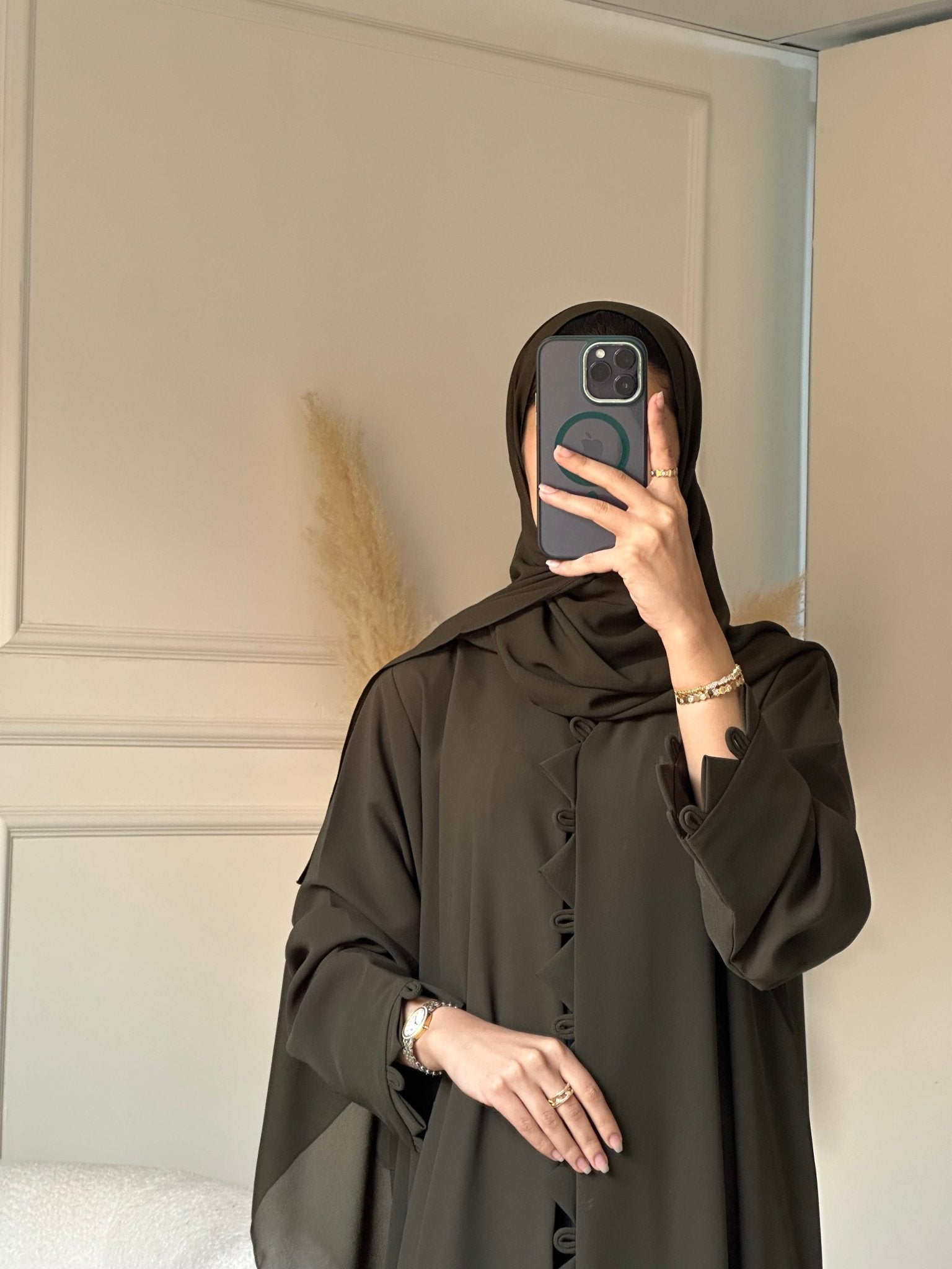 C 0811 Olive Abaya