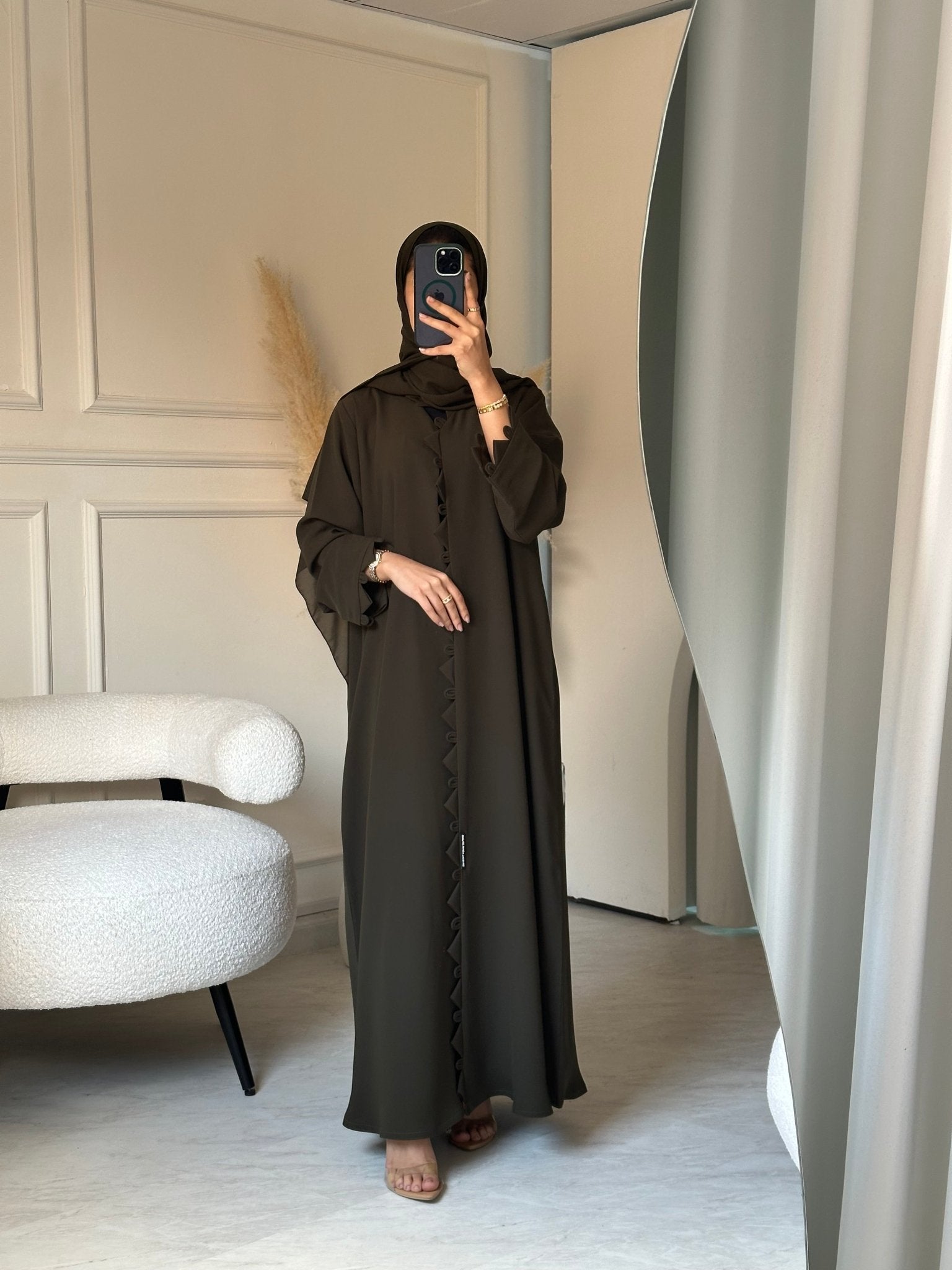 C 0811 Olive Abaya