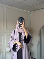 C 0857 Nude Brown Abaya