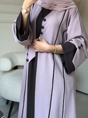 C 0857 Nude Brown Abaya