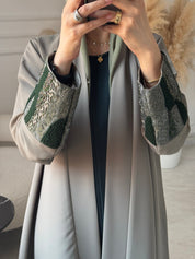 C 0875 - 03 Pistachio Green Eid Abaya