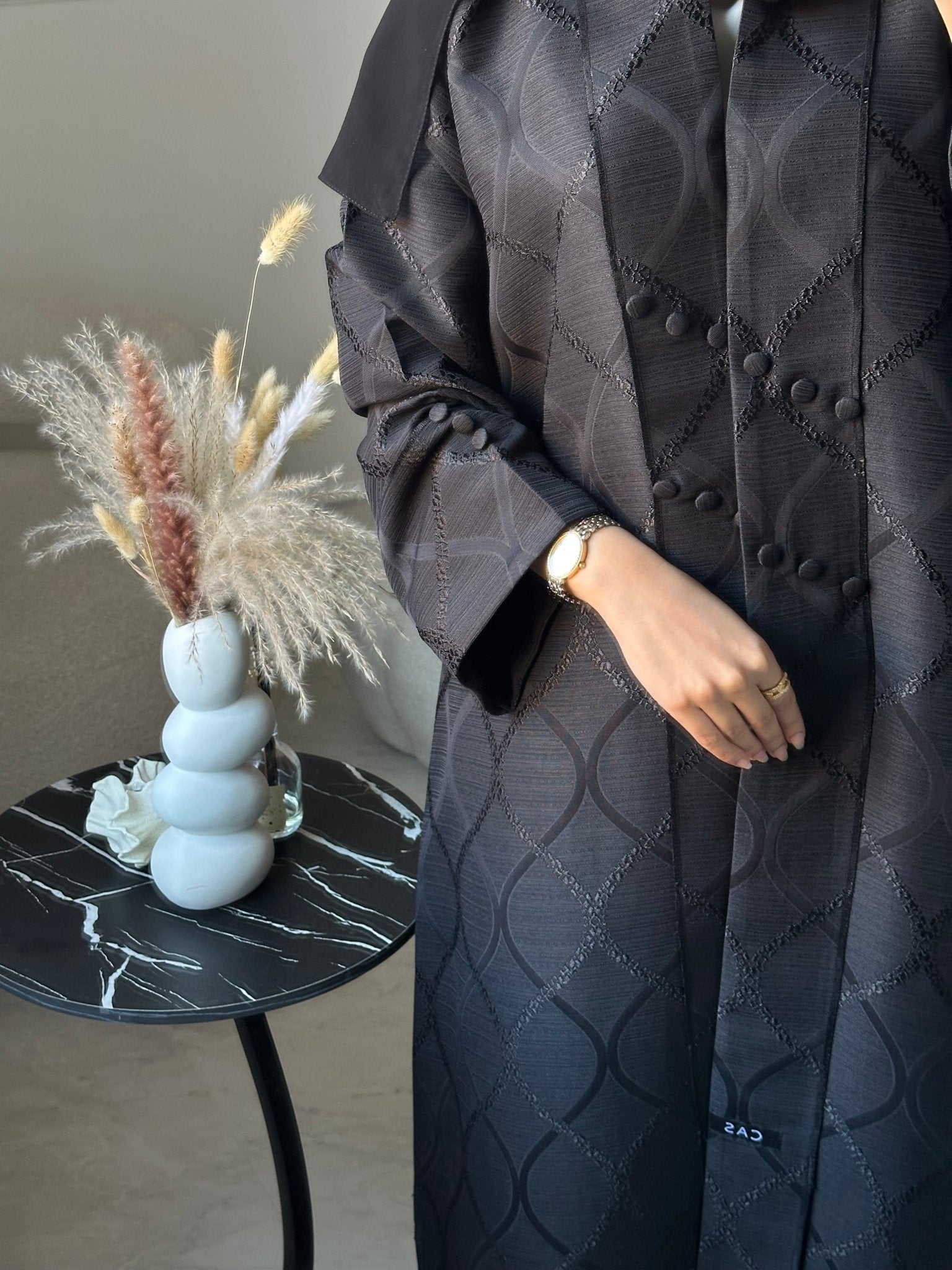 C 0890 Black Abaya