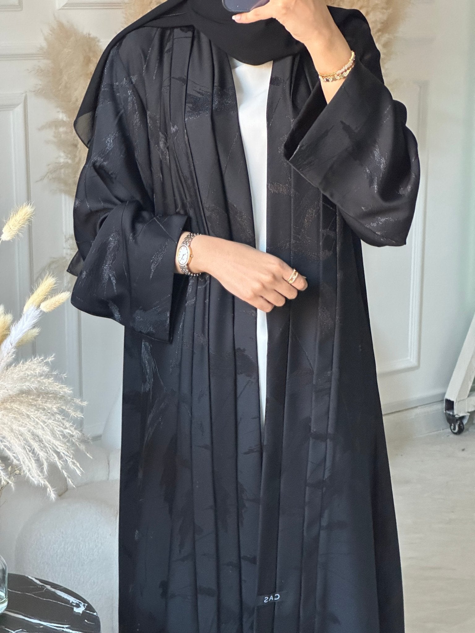 C 0892 Black Abaya