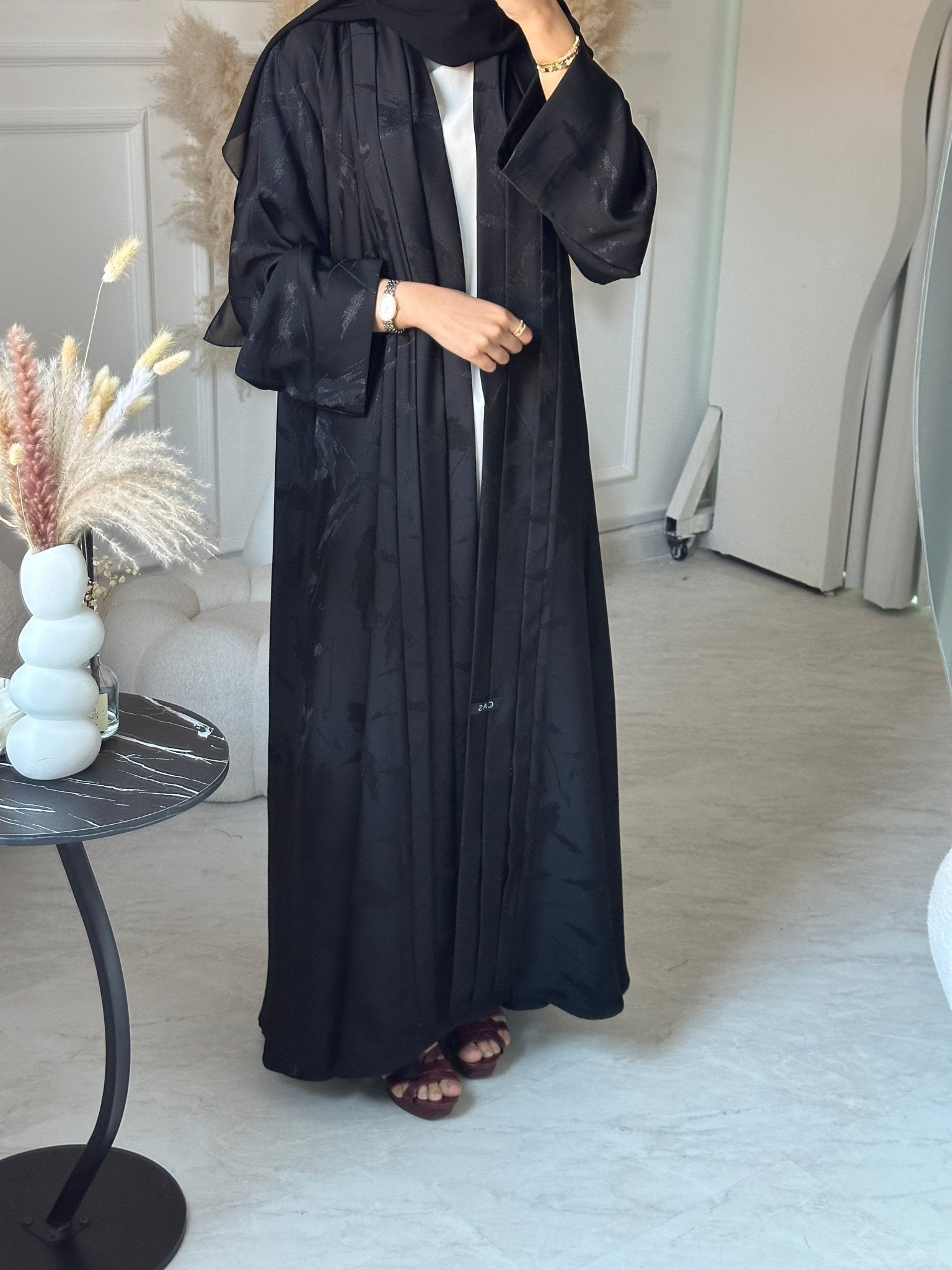 C 0892 Black Abaya
