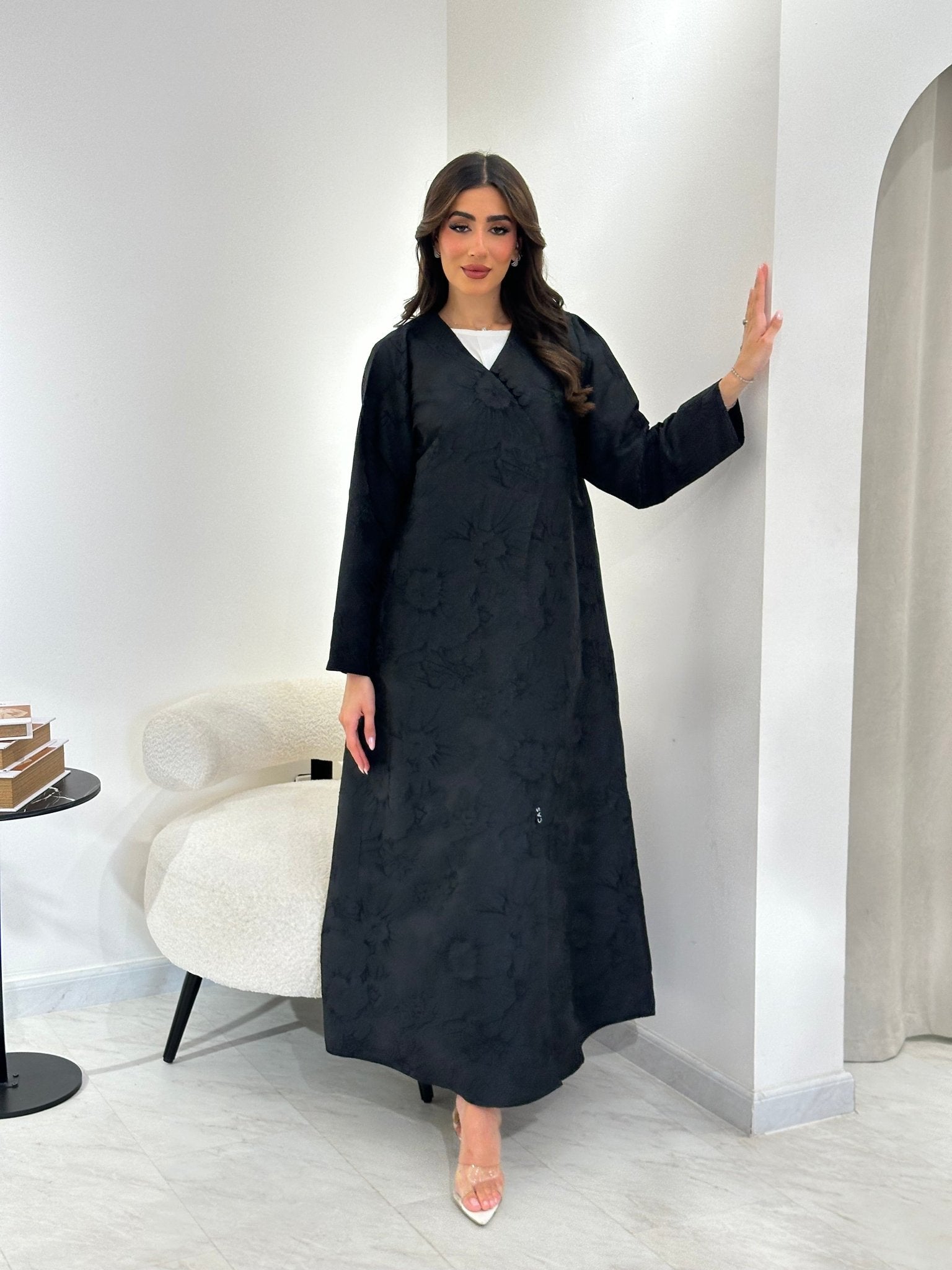 C 0898 Black Abaya