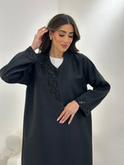 C 0907 Black Abaya