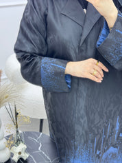 C 0926 - 04 Blue Coat Abaya