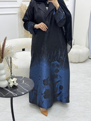 C 0926 - 04 Blue Coat Abaya