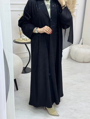 C 0991 Black Coat Abaya